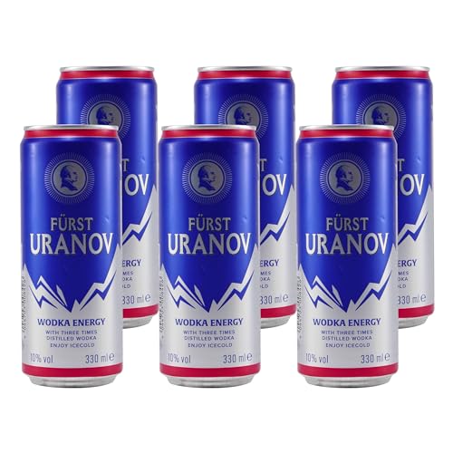 Fürst Uranov Wodka Energy (12 x 0,33L) von Fürst Uranov