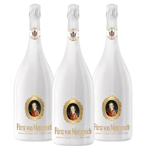 Fürst von Metternich Chardonnay Sekt (3 x1,5l) von Fürst von Metternich