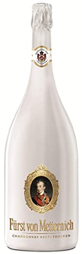 Fürst von Metternich Chardonnay Sekt Trocken (1 x 1.5 l) von Fürst von Metternich