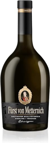 Fürst von Metternich Qualitätswein Rheingau Riesling Trocken (1 x 0,75 l) - Deutscher Qualitätswein aus dem Rheingau, harmonisch, fruchtig, feingliedrig mit angenehmer Säure und zartem Schmelz von Fürst von Metternich