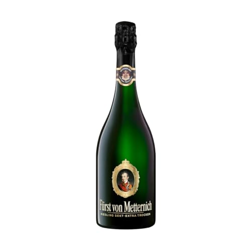 Fürst von Metternich Riesling Sekt Extra Trocken (1 x 0.75 l) von Fürst von Metternich