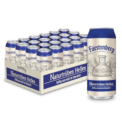Fürstenberg Naturtrübes Helles, 24er Dosentray, EINWEG 24 x 0,5l Fürstenberg Naturtrübes Helles, 24er Dosentray, EINWEG 24 x 0,5l von Fürstenberg