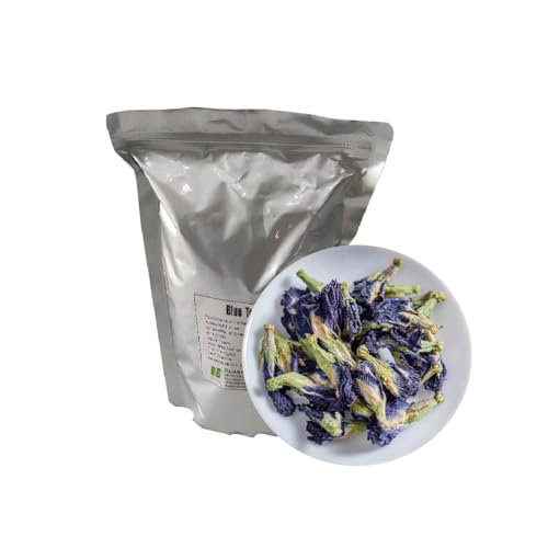 Blaue Iris Blume Tee, DIY Blau/Lila Blume Tee 250g, getrocknete Kräuter Blume Tee von Fujian Friday