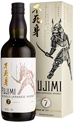 Fujimi The 7 Virtues Blended Japanese Whisky mit Geschenkverpackung (1 x 0.7 l) von Fujimi