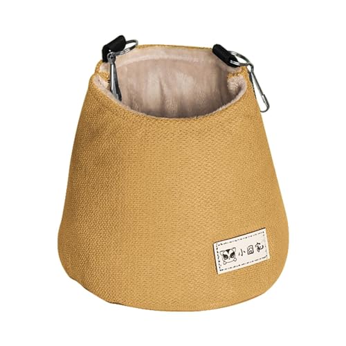 Sugar Glider Beutel - Meerschweinchen-Hängekorb, Warmes Bett - Sugar Glider Pouch Hängebett, Herausnehmbare Nistmatte Für Kleintiere Für Hamster, Syrischer Hamstersack, Hängebett von Fukamou