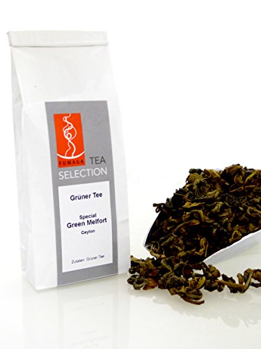 Fumaga Tea Selection -Grüner Tee Ceylon Srilanka "Special Green Melfort" - 30 g/ 90 g/ 200 g von Fumaga