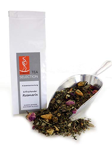 Fumaga Tea Selection - Kräuterteemischung „Erfrischender Rosmarin“ - 30 g/ 90 g/ 200 g von Fumaga