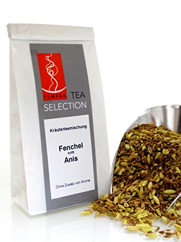 Fumaga Tea Selection - Kräuterteemischung "Fechnel trifft Anis" - 30 g/ 90 g/ 200 g von Fumaga