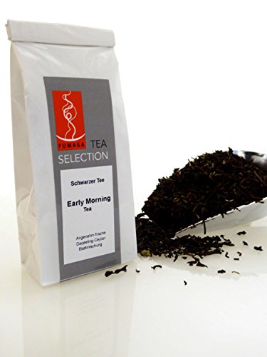 Fumaga Tea Selection - Schwarzer Tee Early Morning - Darjeeling-Ceylon Blatt - 30 g/90 g/ 200 g von Fumaga