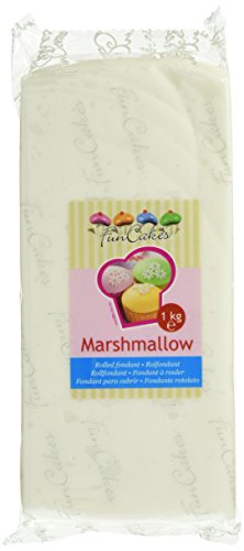FunCakes Geschmacksfondant -Marshmallow- 1kg von FunCakes