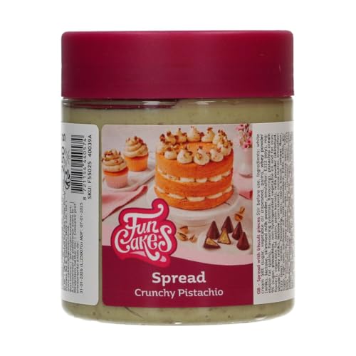 FunCakes Spread Crunchy Pistache: Aufstrich Knusprige Pistazie, gut zum Schichten zwischen Kuchen, zum Auftragen auf oder in Gebackene Cakes - 250g FunCakes Spread Crunchy Pistache: Aufstrich Knusprige Pistazie, gut zum Schichten zwischen Kuchen, zum Auftragen auf oder in Gebackene Cakes - 250g von FunCakes