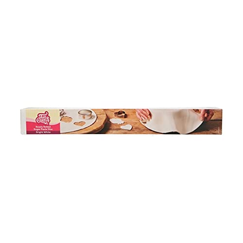 FunCakes Ausgerollte Rollfondant Disc Hellweiß: Köstliches Vanille-Aroma, bereits gerollt, einfach zu verwenden, perfekt für die Kuchendekoration, 430 g FunCakes Ausgerollte Rollfondant Disc Hellweiß: Köstliches Vanille-Aroma, bereits gerollt, einfach zu verwenden, perfekt für die Kuchendekoration, 430 g von FunCakes