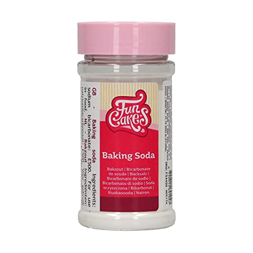 FunCakes Backsalz Soda: Natriumbikarbonat, Backmittel zum Backen. 100 g. von FunCakes