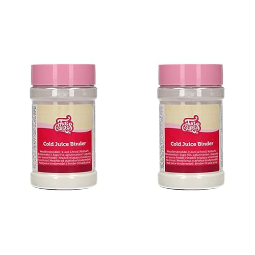 FunCakes Cold Juice Binder: Produzieren Sie feste und gefrierstabile Obstkuchen, Fruchtgelees, 175 g. (Packung mit 2) von FunCakes