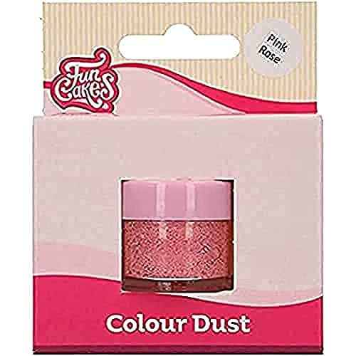 FunCakes Color Dust Pink Rose: Farbpulver für Lebensmittel, für die Kuchendekoration, Halal-zertifiziert FunCakes Color Dust Pink Rose: Farbpulver für Lebensmittel, für die Kuchendekoration, Halal-zertifiziert von FunCakes