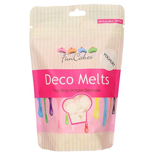 FunCakes Deco Melts Joghurtgeschmack, Nicht aromatisiert, 250 gramm FunCakes Deco Melts Joghurtgeschmack, Nicht aromatisiert, 250 gramm von FunCakes