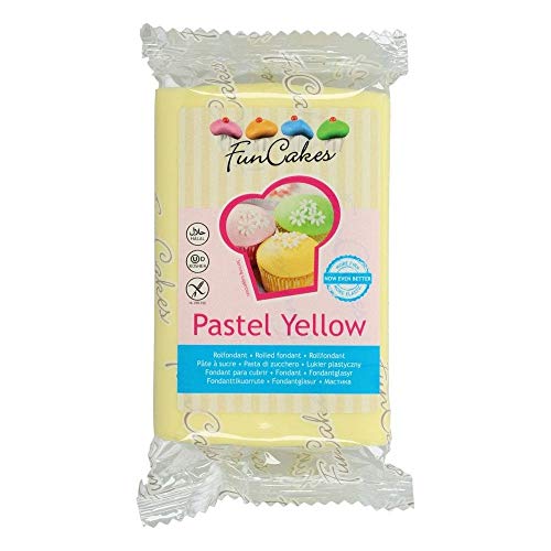 FunCakes Fondant -Pastel Gelb- -250g- FunCakes Fondant -Pastel Gelb- -250g- von FunCakes