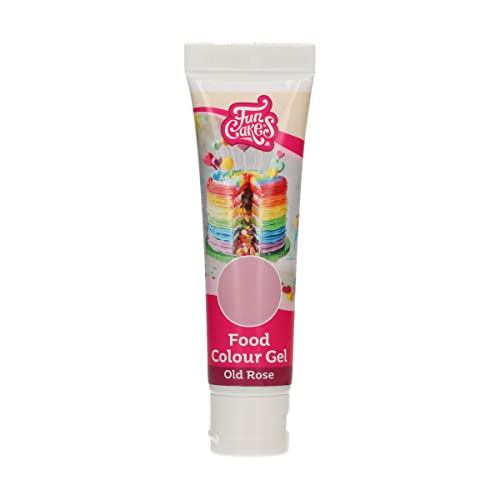 FunCakes Food Colour Gel Old Rose: Hochkonzentrierte Lebensmittelfarbe für Teig, Sahne, Fondant, Marzipan, Teig. Einfache Dosierung. Einzelne Tropfen, um lebendige Farben zu erzeugen. Halal. 30 g. FunCakes Food Colour Gel Old Rose: Hochkonzentrierte Lebensmittelfarbe für Teig, Sahne, Fondant, Marzipan, Teig. Einfache Dosierung. Einzelne Tropfen, um lebendige Farben zu erzeugen. Halal. 30 g. von FunCakes