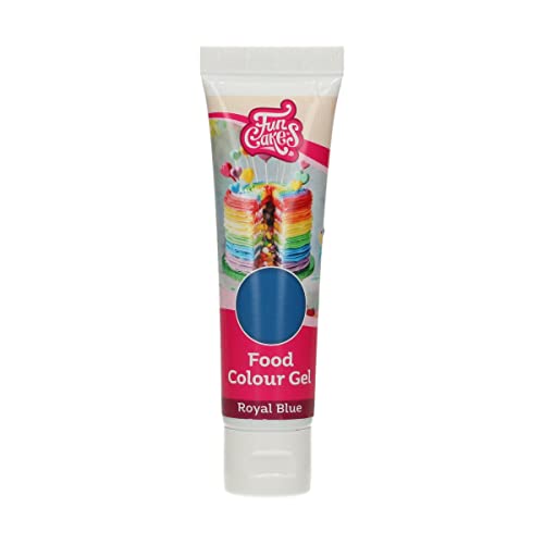 FunCakes Food Colour Gel Royal Blue: Hochkonzentrierte Lebensmittelfarbe für Teig, Sahne, Fondant, Marzipan. Einfache Dosierung. Einzelne Tropfen, um lebendige Farben zu erzeugen. Halal. 30 g. FunCakes Food Colour Gel Royal Blue: Hochkonzentrierte Lebensmittelfarbe für Teig, Sahne, Fondant, Marzipan. Einfache Dosierung. Einzelne Tropfen, um lebendige Farben zu erzeugen. Halal. 30 g. von FunCakes