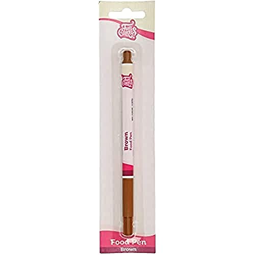 FunCakes Food Pen Braun: Lebensmittelfarbe Stifte, flexible Spitze für dicke und dünne Linien, Essbarer Stift für Kekse , Kuchen, Fondant und mehr, ideal zum Personalisieren, Halal-zertifiziert FunCakes Food Pen Braun: Lebensmittelfarbe Stifte, flexible Spitze für dicke und dünne Linien, Essbarer Stift für Kekse , Kuchen, Fondant und mehr, ideal zum Personalisieren, Halal-zertifiziert von FunCakes