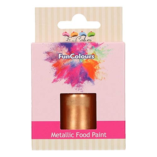 FunCakes FunColours Metallic Food Paint Copper 30ml von FunCakes