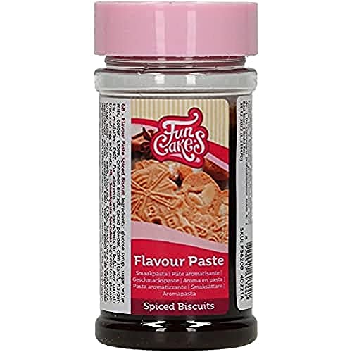 FunCakes Geschmackpaste Spekulatius: Lebensmittelpaste, großartiger Geschmack, perfekt zum Dekorieren von Kuchen, geeignet für Teig und Füllungen. 100 g. von FunCakes