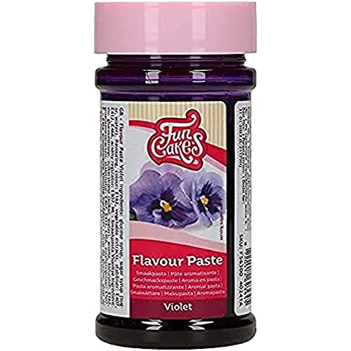 FunCakes Geschmackpaste Violet: Lebensmittelpaste, großartiger Geschmack, perfekt zum Dekorieren von Kuchen, geeignet für Teig und Füllungen. 120 g. von FunCakes