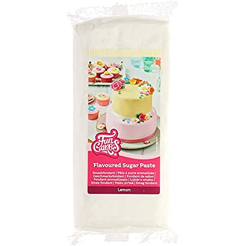 FunCakes Geschmacksfondant Lemon: Köstlicher Geschmack, glatte Textur, einfach auszurollen, Rollfondant, perfekt für Kuchen, Cupcakes und Kekse. Halal, koscher und glutenfrei. 1 kg FunCakes Geschmacksfondant Lemon: Köstlicher Geschmack, glatte Textur, einfach auszurollen, Rollfondant, perfekt für Kuchen, Cupcakes und Kekse. Halal, koscher und glutenfrei. 1 kg von FunCakes