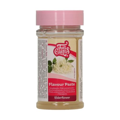 FunCakes Geschmackspaste Holunderblüte: Lebensmittelaroma, großartiger Geschmack, gut zum Dekorieren von Kuchen, geeignet für Teig und Füllungen. 100 g. FunCakes Geschmackspaste Holunderblüte: Lebensmittelaroma, großartiger Geschmack, gut zum Dekorieren von Kuchen, geeignet für Teig und Füllungen. 100 g. von FunCakes