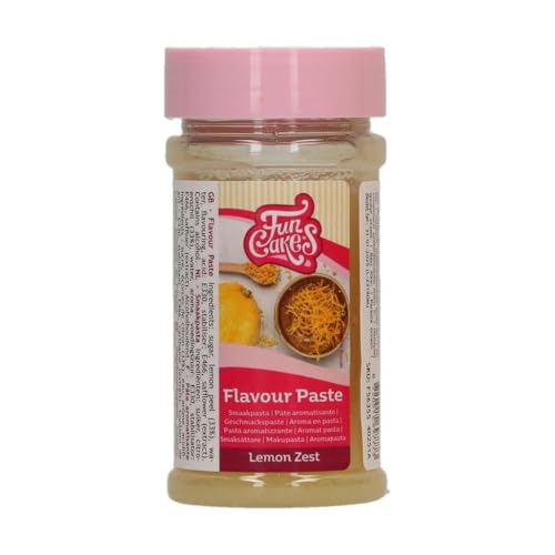 FunCakes Geschmackspaste Zitronenzeste: Lebensmittelaroma, großartiger Geschmack, gut zum Dekorieren von Kuchen, geeignet für Teig und Füllungen. 100 g. FunCakes Geschmackspaste Zitronenzeste: Lebensmittelaroma, großartiger Geschmack, gut zum Dekorieren von Kuchen, geeignet für Teig und Füllungen. 100 g. von FunCakes