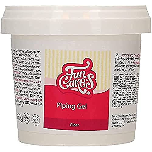 FunCakes Klarer Spritzguss-Gel: Trasparentes Gel, Perfekt zum Dekorieren von Kuchen. 350 g FunCakes Klarer Spritzguss-Gel: Trasparentes Gel, Perfekt zum Dekorieren von Kuchen. 350 g von FunCakes