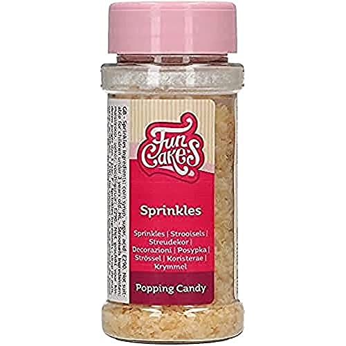 FunCakes Knallbonbons: Cake Sprinkles, Knallendes Gefühl im Mund, perfekt für Cookies und andere Leckereien. 70 g. von FunCakes