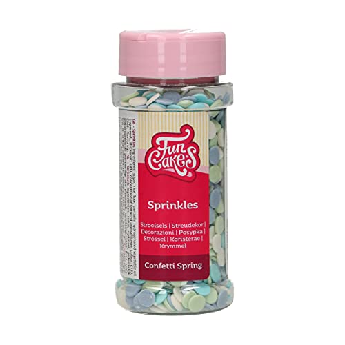 FunCakes Konfetti Frühling: Kuchenstreusel, guter Geschmack, perfekt zum Dekorieren von Kuchen, Konfetti-Streusel. 60 g. FunCakes Konfetti Frühling: Kuchenstreusel, guter Geschmack, perfekt zum Dekorieren von Kuchen, Konfetti-Streusel. 60 g. von FunCakes