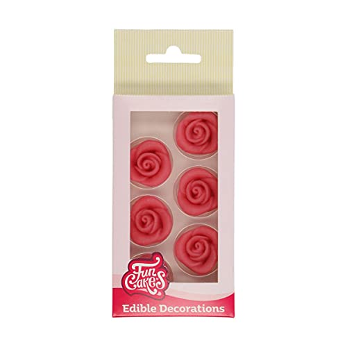 FunCakes Marzipan Dekorationen Rosen Rosa Set/6 FunCakes Marzipan Dekorationen Rosen Rosa Set/6 von FunCakes