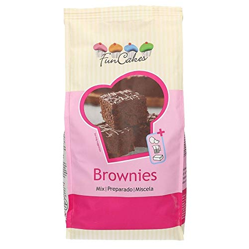 FunCakes Mix for Brownies 1kg, Backmischung für Brownies und Muffins von FunCakes