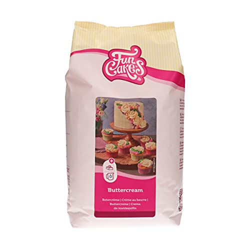 FunCakes Mix für Buttercreme: Einfach zu verwenden, cremig, perfekt zum Dekorieren, Abdecken und Füllen von Kuchen, Belag auf Cupcakes, Halal., 4 kg FunCakes Mix für Buttercreme: Einfach zu verwenden, cremig, perfekt zum Dekorieren, Abdecken und Füllen von Kuchen, Belag auf Cupcakes, Halal., 4 kg von FunCakes