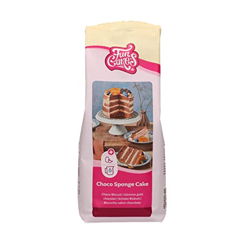 FunCakes Mix für Choco Biskuitkuchen: Einfach zu verwenden, wunderbar leichter Schokoladenkuchen, perfekt für die Kuchendekoration, Konditorqualität, Schokoladenkuchenbasis, Halal., 1 kg FunCakes Mix für Choco Biskuitkuchen: Einfach zu verwenden, wunderbar leichter Schokoladenkuchen, perfekt für die Kuchendekoration, Konditorqualität, Schokoladenkuchenbasis, Halal., 1 kg von FunCakes