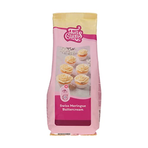 FunCakes Mix für Schweizer Baiser Buttercreme: Einfach zu verwenden, cremig, perfekt zum Dekorieren, Abdecken und Füllen von Kuchen, Belag auf Cupcakes. 800 g. FunCakes Mix für Schweizer Baiser Buttercreme: Einfach zu verwenden, cremig, perfekt zum Dekorieren, Abdecken und Füllen von Kuchen, Belag auf Cupcakes. 800 g. von FunCakes