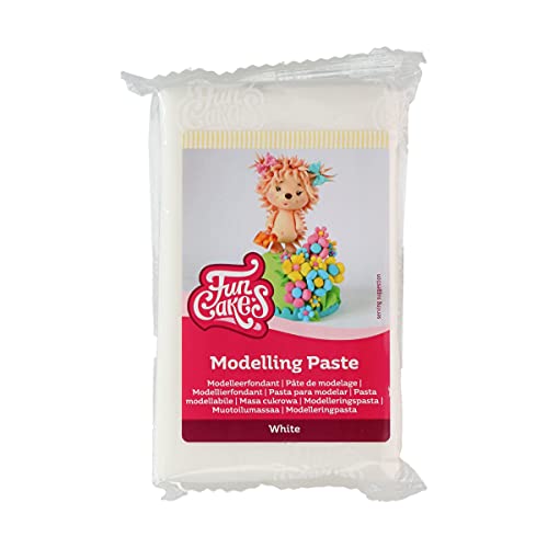 FunCakes Modellierpaste Weiß: Perfekt zum Modellieren von Figuren, Cake Topper und Rüschen. Stark, glatt und geschmeidig. Halal, koscher und glutenfrei. 250 g. FunCakes Modellierpaste Weiß: Perfekt zum Modellieren von Figuren, Cake Topper und Rüschen. Stark, glatt und geschmeidig. Halal, koscher und glutenfrei. 250 g. von FunCakes