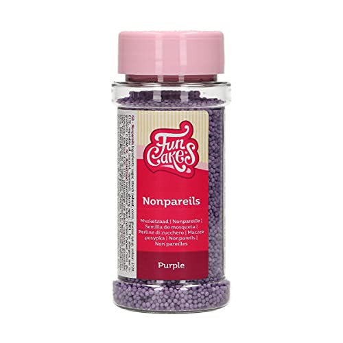 FunCakes Nonpareils Lila: Kuchenstreusel, guter Geschmack, perfekt zum Dekorieren von Kuchen. 80 g. FunCakes Nonpareils Lila: Kuchenstreusel, guter Geschmack, perfekt zum Dekorieren von Kuchen. 80 g. von FunCakes