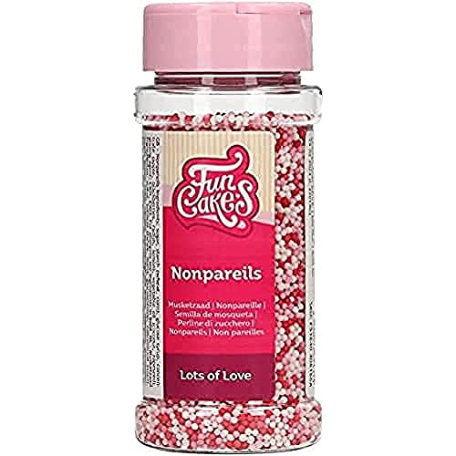 FunCakes Nonpareils Lots of Love: Kuchenstreusel, großartiger Geschmack, perfekt zum Dekorieren von Kuchen. 80 g. FunCakes Nonpareils Lots of Love: Kuchenstreusel, großartiger Geschmack, perfekt zum Dekorieren von Kuchen. 80 g. von FunCakes