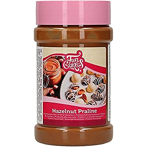 FunCakes Praliné Hazelnut Filling: Perfekt zum Füllen von Pralinen und Pralinen, guter Geschmack, einfach zu bedienen. 325 g. von FunCakes