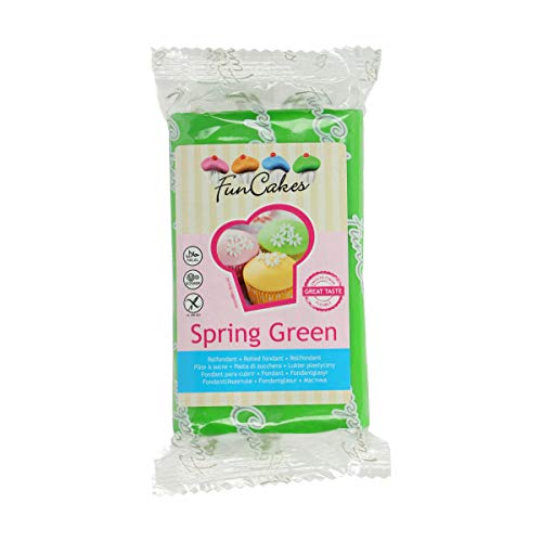 FunCakes Rolfondant-Spring Green 1er Pack(1 x 250g) von FunCakes