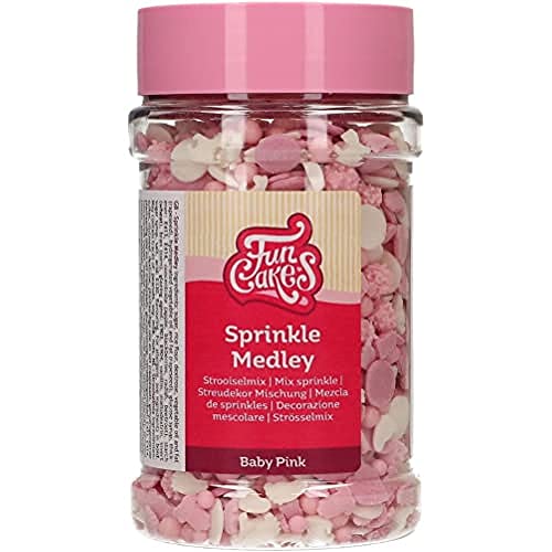 FunCakes Sprinkle Medley Baby Mädchen: Zuckerstreusel, großartiger Geschmack, perfekt zum Dekorieren von Kuchen, Sprinkle Mix. 180 g. FunCakes Sprinkle Medley Baby Mädchen: Zuckerstreusel, großartiger Geschmack, perfekt zum Dekorieren von Kuchen, Sprinkle Mix. 180 g. von FunCakes