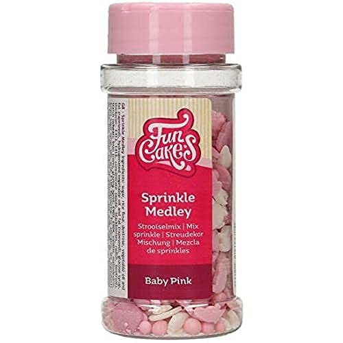 FunCakes Sprinkle Medley Baby Mädchen: Zuckerstreusel, großartiger Geschmack, perfekt zum Dekorieren von Kuchen, Sprinkle Mix. 50 g. FunCakes Sprinkle Medley Baby Mädchen: Zuckerstreusel, großartiger Geschmack, perfekt zum Dekorieren von Kuchen, Sprinkle Mix. 50 g. von FunCakes