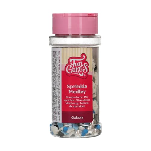 FunCakes Streusel-Medley Galaxy: Tortenstreusel, großartiger Geschmack, perfekt zum Verzieren von Torten, Streuselmischung. 50 g. FunCakes Streusel-Medley Galaxy: Tortenstreusel, großartiger Geschmack, perfekt zum Verzieren von Torten, Streuselmischung. 50 g. von FunCakes