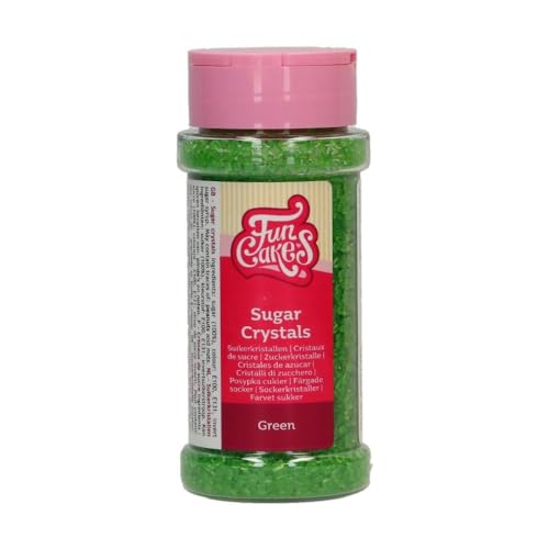 FunCakes Sugar Crystals -Grün-: Tortenstreusel, großartiger Geschmack, perfekt zum Dekorieren von Torten, Cupcake-Streuseln. 80 g. FunCakes Sugar Crystals -Grün-: Tortenstreusel, großartiger Geschmack, perfekt zum Dekorieren von Torten, Cupcake-Streuseln. 80 g. von FunCakes