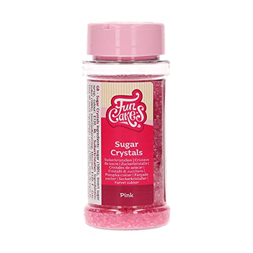 FunCakes Sugar Crystals Rosa: Kuchenstreusel, guter Geschmack, perfekt zum Dekorieren von Kuchen, farbige Zuckerkristalle. 80 g. FunCakes Sugar Crystals Rosa: Kuchenstreusel, guter Geschmack, perfekt zum Dekorieren von Kuchen, farbige Zuckerkristalle. 80 g. von FunCakes