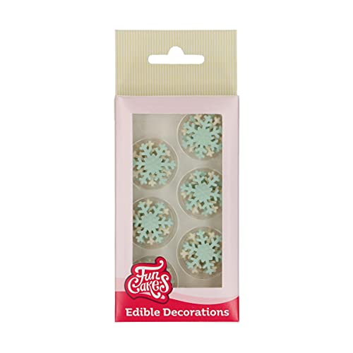 FunCakes Sugar Paste Decorations Schneeflocken Set/12 FunCakes Sugar Paste Decorations Schneeflocken Set/12 von FunCakes
