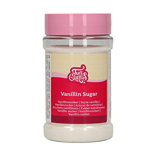 FunCakes Vanillinzucker: Zucker mit Vanillearoma, Verwendung in Teig oder Teig, über frisches Obst streuen, 250 g. FunCakes Vanillinzucker: Zucker mit Vanillearoma, Verwendung in Teig oder Teig, über frisches Obst streuen, 250 g. von FunCakes